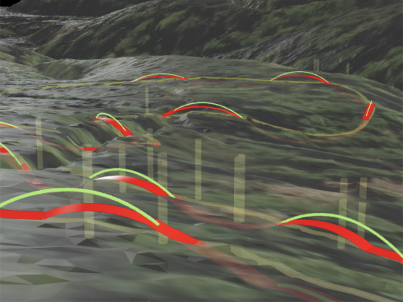 Precision-designed berm